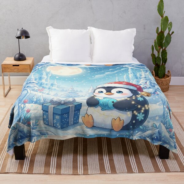 Item preview, Baby penguin at Christmas designed and sold by HuntsmithMerch.