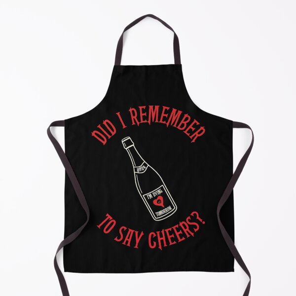 Item preview, Did I Remember to Say Cheers? designed and sold by everyplate.