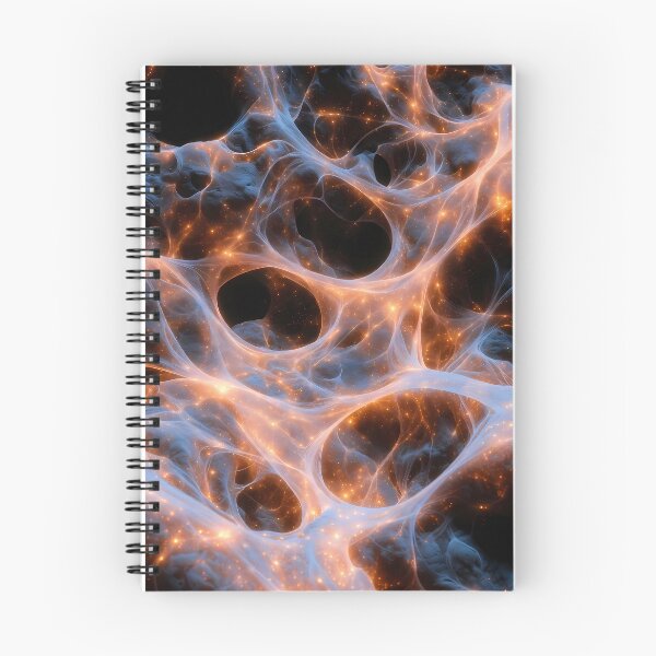 Item preview, Scifi Theme Reddish Orange Purple Texture of Asymmetrical Glowing Biological Neuron Synapses (image size 7840x11680) designed and sold by Digital-Davinci.