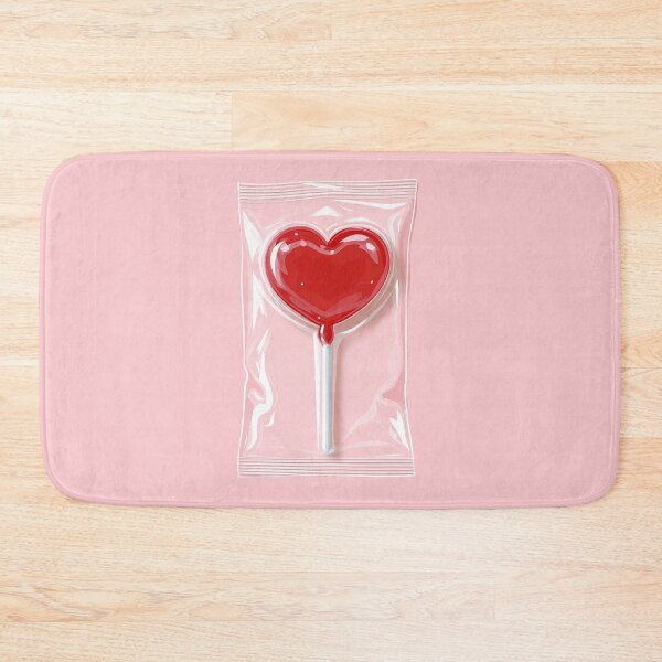 Item preview, Red Heart Lollipop – Valentine Candy Illustration designed and sold by Verycutethings.