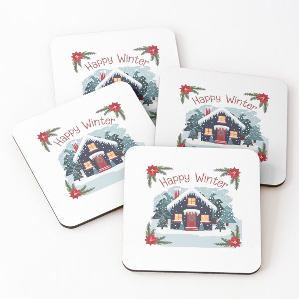 Item preview, Happy Winter – Cozy Seasonal Design designed and sold by GoxyVision.