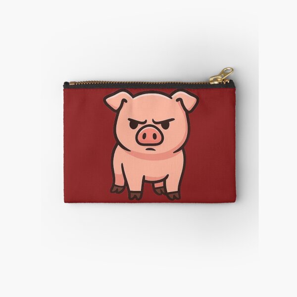 Item preview, Angry Pig Illustration – Funny Mad Animal Cartoon designed and sold by Ivy-Triggs.