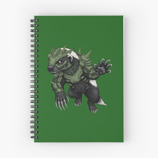 Item preview, Combat Cybernetic honey badger designed and sold by krabbaraban.