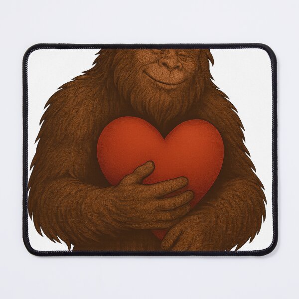 Item preview, Sasquatch Valentines Day Romantic Bigfoot Men Women Lovers designed and sold by T-Shares Shop.
