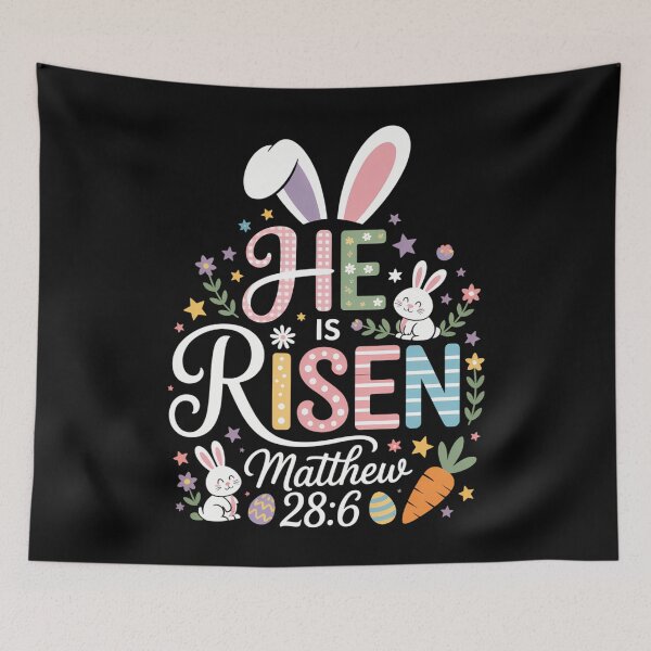 Item preview, Jesus Christian Happy Easter designed and sold by sterabamineh.