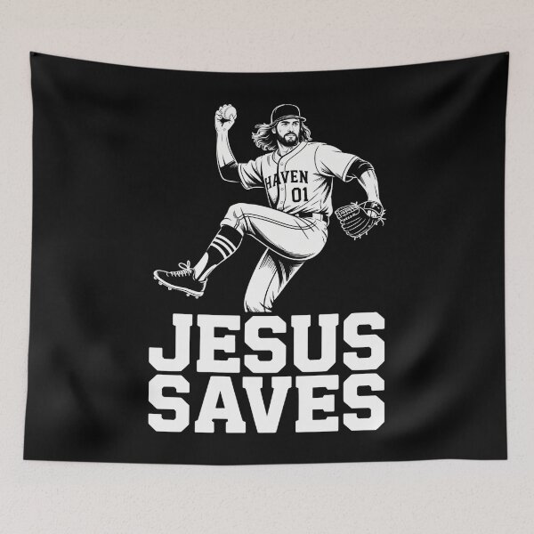 Item preview, Jesus Religious Christian Faith Baseball designed and sold by sterabamineh.