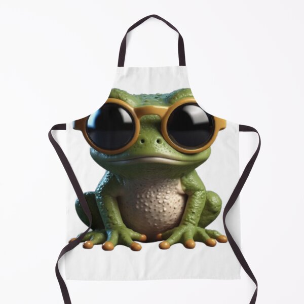 Item preview, Cool Kawaii Frog 3D designed and sold by MiniPrintMagic.