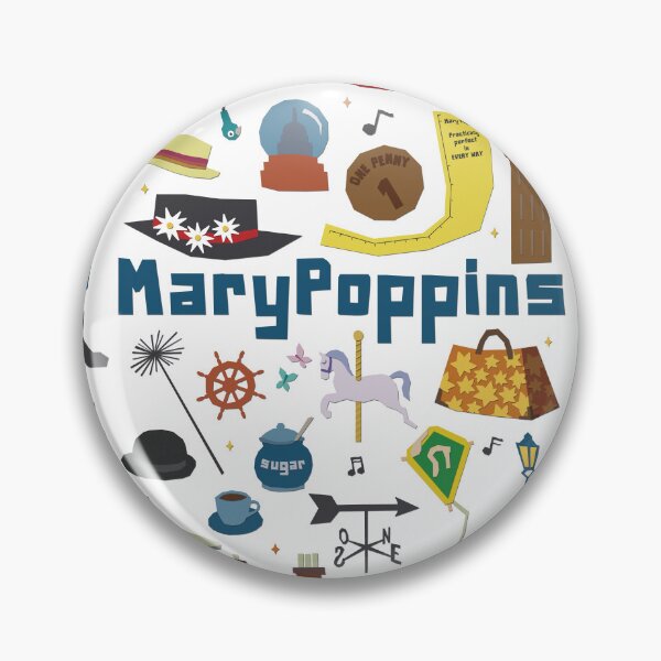 Item preview, Mary Poppins Umbrella Paper Cut Illustration - Classic Movie Fan Sticker & Gift designed and sold by PauRicart.