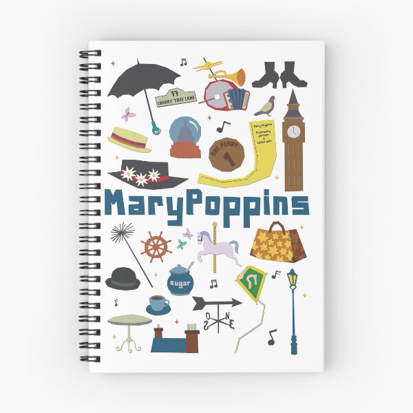 Item preview, Mary Poppins Umbrella Paper Cut Illustration - Classic Movie Fan Sticker & Gift designed and sold by PauRicart.