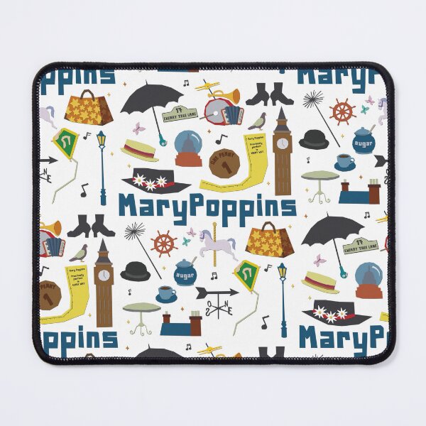 Item preview, Mary Poppins Umbrella Paper Cut Illustration - Classic Movie Fan Sticker & Gift designed and sold by PauRicart.