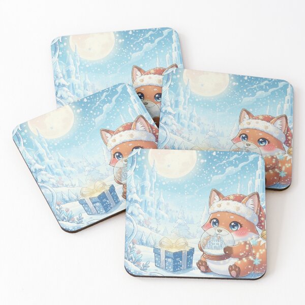 Item preview, Baby fox at Christmas  designed and sold by HuntsmithMerch.