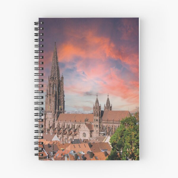 Item preview, Freiburg Minster at sunset designed and sold by Mauswohn.