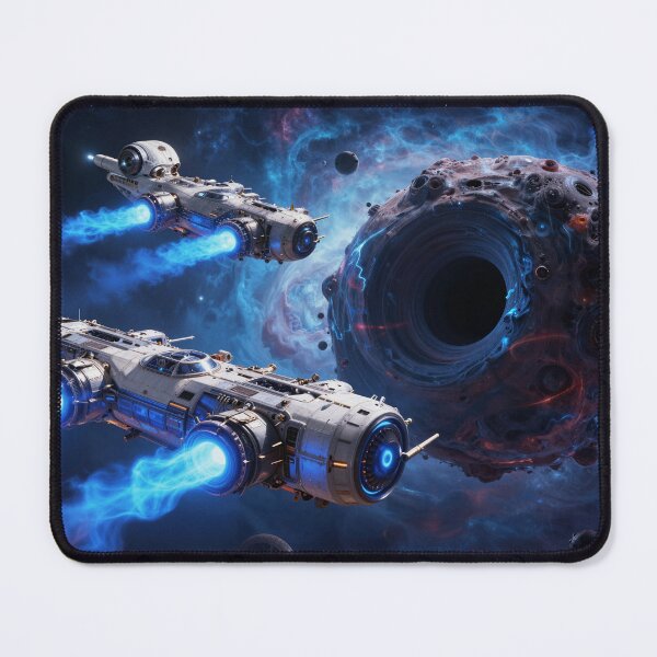 Item preview, Ships entering an interdimensional hole designed and sold by JulioGuillermo.