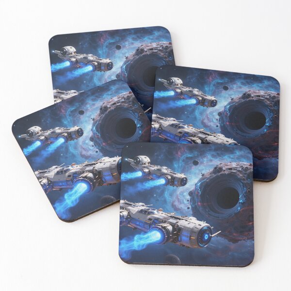 Item preview, Ships entering an interdimensional hole designed and sold by JulioGuillermo.