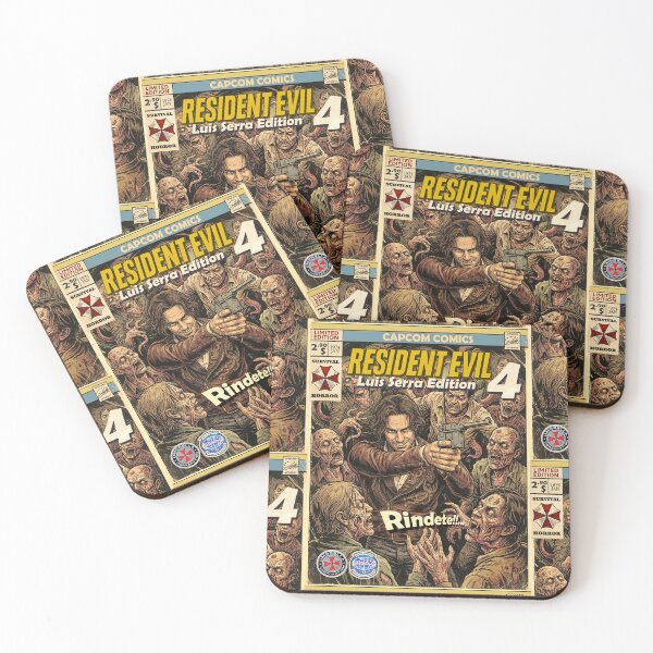 Item preview, Resident Evil 4 Luis Serra Comic Retro Gaming Art  designed and sold by Back2Collage.