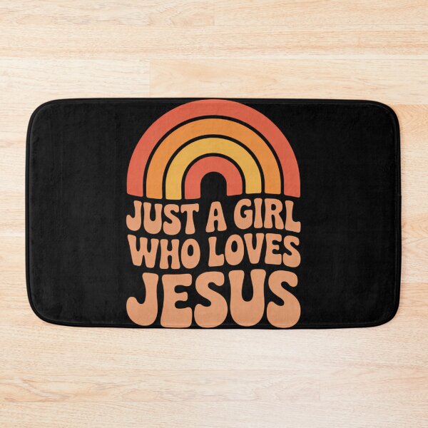 Item preview, Just A Girl Who Loves Jesus Christian Easter designed and sold by tiekanamac.
