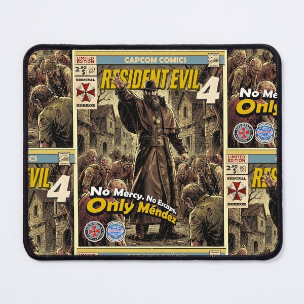 Item preview, Resident Evil 4 Comic Retro Gaming Art designed and sold by Back2Collage.