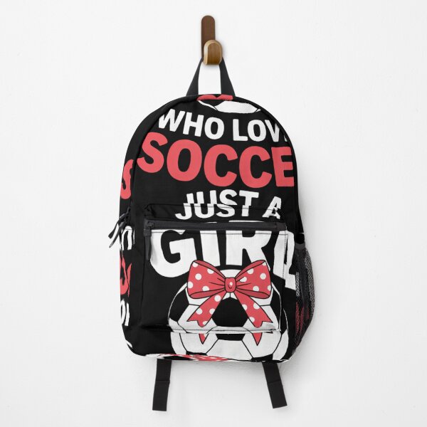 Item preview, Just a Girl who loves Soccer designed and sold by tiekanamac.