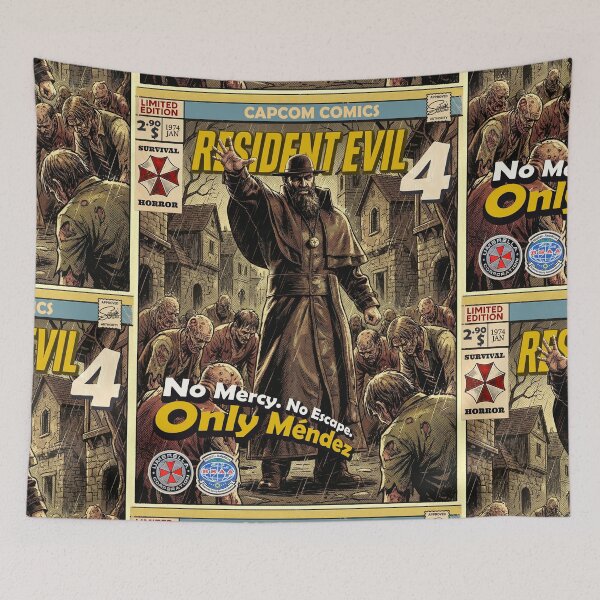 Item preview, Resident Evil 4 Comic Retro Gaming Art designed and sold by Back2Collage.