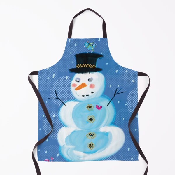 Item preview, Cozy winter friendship between cute loving snowman and little bird designed and sold by Dilyana Rumenova - Shantabella.