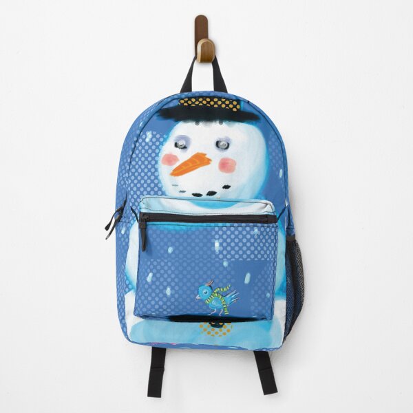 Item preview, Cozy winter friendship between cute loving snowman and little bird designed and sold by Dilyana Rumenova - Shantabella.