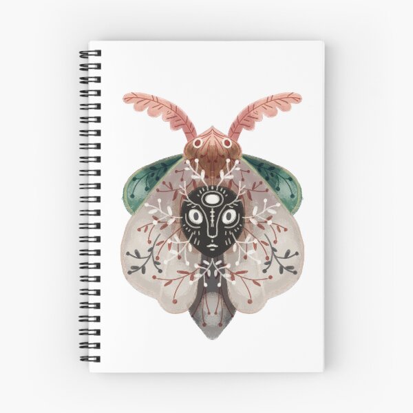 Item preview, Moth mask, folkloric moth, symbolic animals and totems designed and sold by Dormitria.