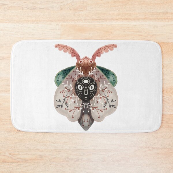 Item preview, Moth mask, folkloric moth, symbolic animals and totems designed and sold by Dormitria.