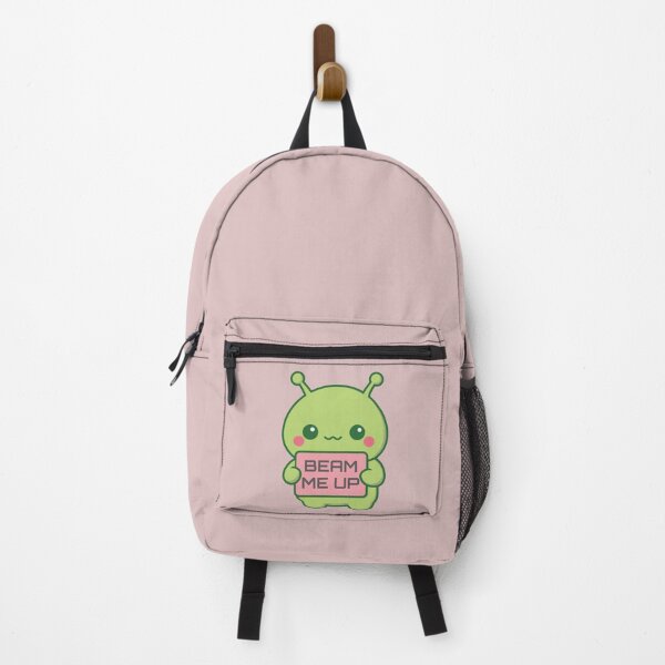Item preview, Beam Me Up || Cute Kawaii Alien UFO designed and sold by LadyInEverGreen.
