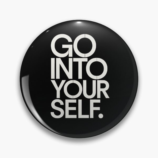 Item preview, Go Into Yourself – Minimalist Rilke Quote designed and sold by nbg2012.