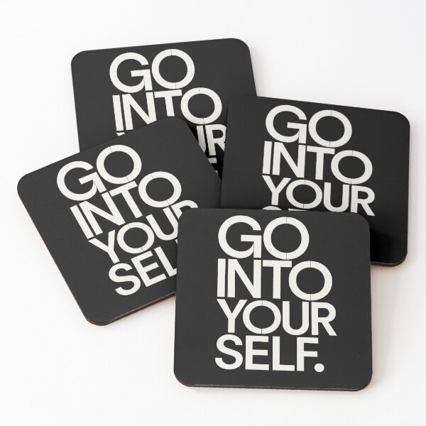 Item preview, Go Into Yourself – Minimalist Rilke Quote designed and sold by nbg2012.