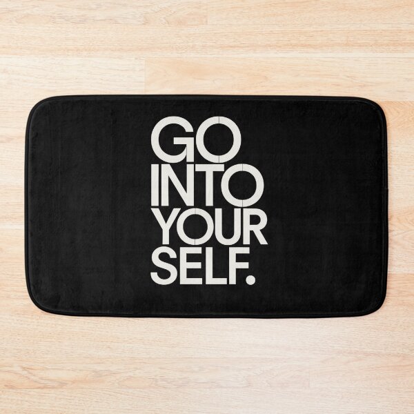 Item preview, Go Into Yourself – Minimalist Rilke Quote designed and sold by nbg2012.