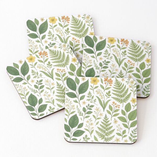 Item preview, Vintage Botanical Square Illustration designed and sold by LoppiPrintShop.