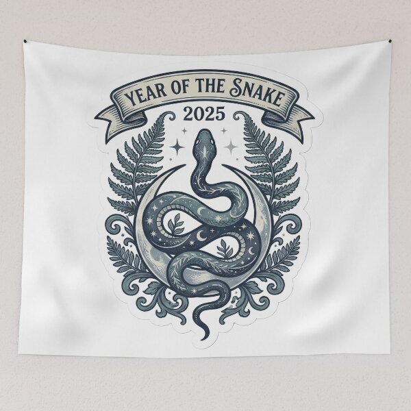 Item preview, Mystical Year of the Snake 2025 Celestial Tarot designed and sold by StickyGuys.
