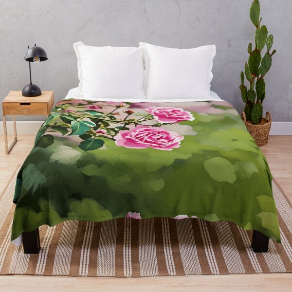 Item preview, Pink Garden Roses designed and sold by tomorrowsart.