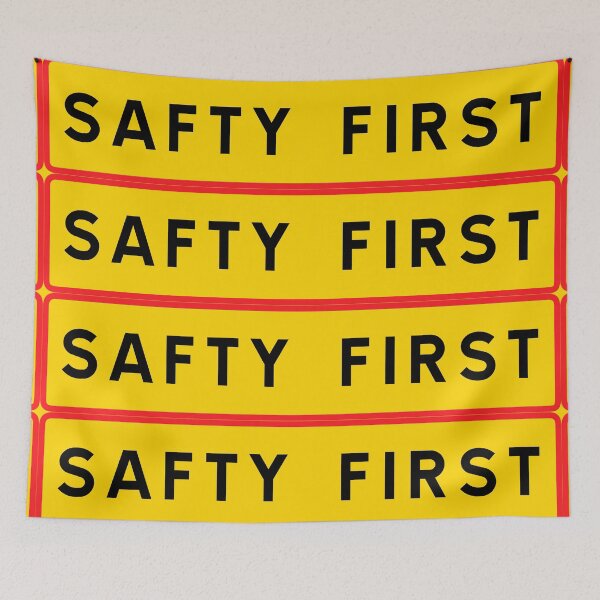 Item preview, Safty first designed and sold by ALF2023.