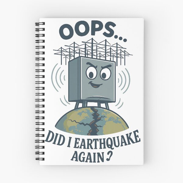 Item preview, Did I Earthquake Again? designed and sold by FunkyVista.