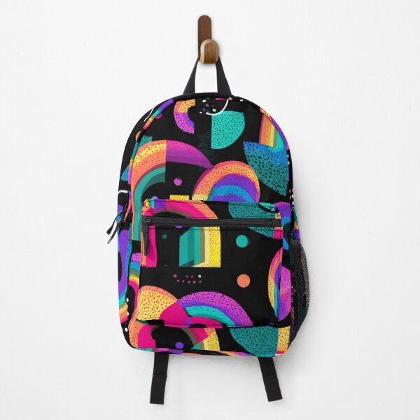 Artikelvorschau, Neo-Memphis Geometrisches Regenbogenmuster entworfen und verkauft von ikidyounot.