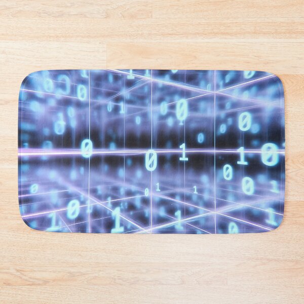 Item preview, Futuristic Glowing Grid Pattern (image size 7840x11680) designed and sold by Digital-Davinci.