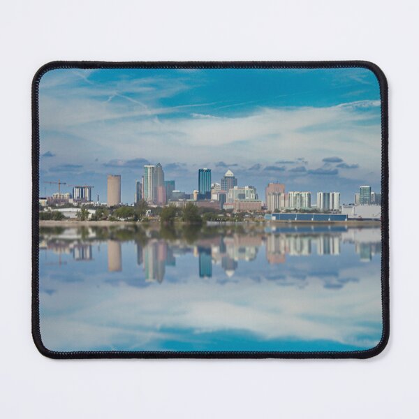 Item preview, The beautiful City of Tampa Florida USA with a water reflection off of the bay designed and sold by EyezWatchin.