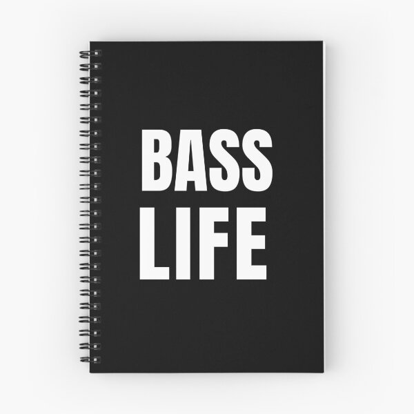 Item preview, Bass Life – Minimal Fishing Typography Design designed and sold by EimSol.
