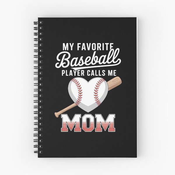 Item preview, My Favorite Baseball Player Calls Me Mom Heart Baseball designed and sold by KarstenNoanra.