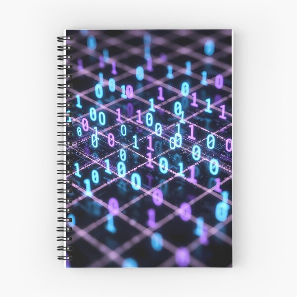 Item preview, Futuristic Glowing Magenta & Blue Grid Pattern (image size 7840x11680) designed and sold by Digital-Davinci.