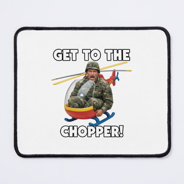Item preview, Get to the Chopper, Action Hero, Military, Tiny Helicopter, funnyfits70, Humor, Funny, retro, vintages, funny quotes, animal humor, designed and sold by FunnyFits70.