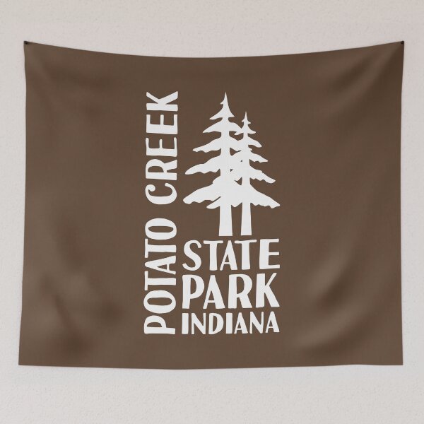 Item preview, Potato Creek State Park Indiana Pines W designed and sold by bivenart.