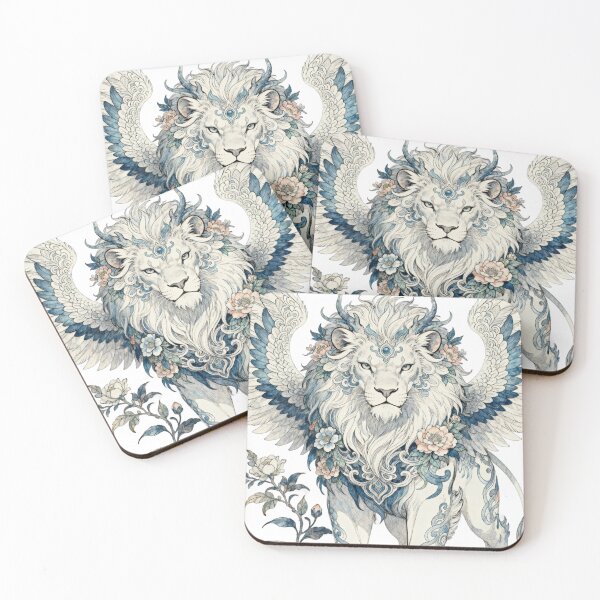 Item preview, Floral Spirit Lion   designed and sold by Simple Life & KAMOCHI.