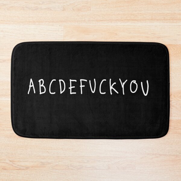 Item preview, ABCDEFUCKYOU – Minimalist statement ABC Fuck You designed and sold by CreareAT.