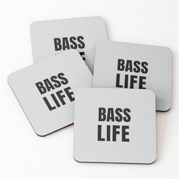 Item preview, Bass Life – Minimal Fishing Typography Design designed and sold by EimSol.