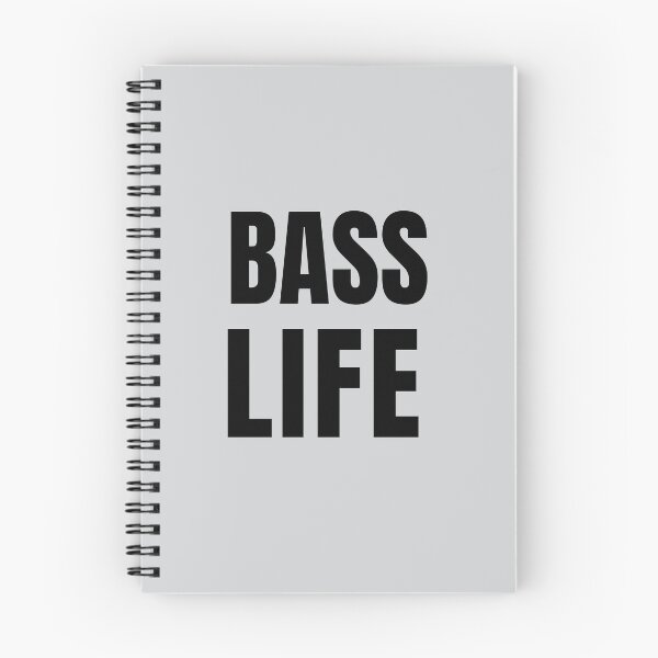 Item preview, Bass Life – Minimal Fishing Typography Design designed and sold by EimSol.