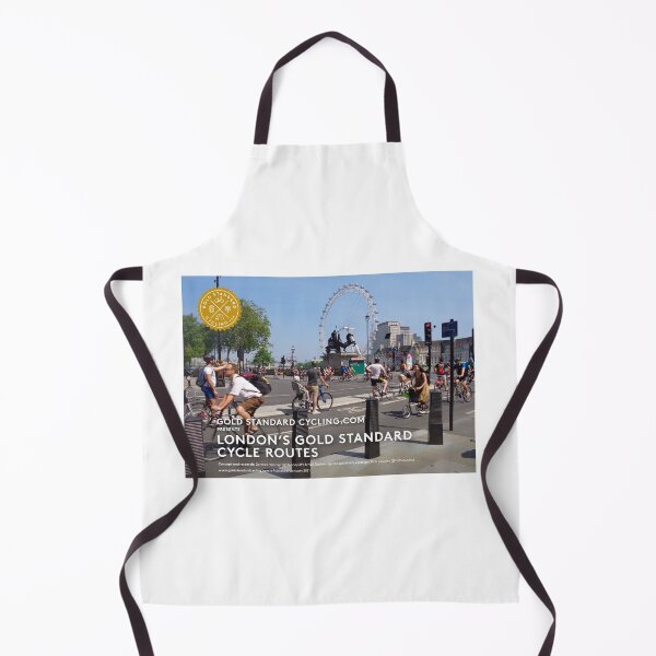 Item preview, London's Gold Standard cycle routes - front cover of map designed and sold by Gold Standard Cycling.