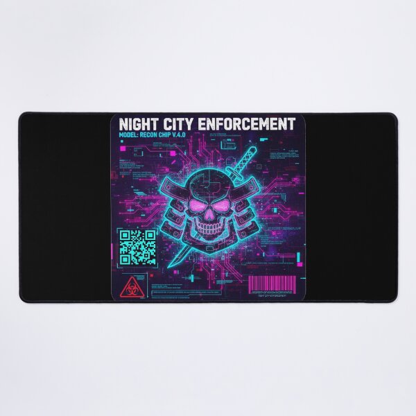 Item preview, Cyberpunk  - Night city Enforcement - Recon Chip  designed and sold by clubtee.
